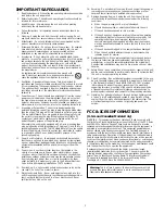 Preview for 3 page of Philips LTC 2600 Series Instructions For Use Manual