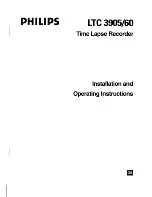 Philips LTC 3905/60 Installation And Operating Instructions Manual preview