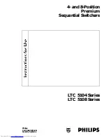 Philips LTC 5104 Series User Manual preview