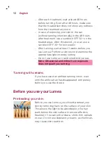 Preview for 13 page of Philips Lumea SC198 Series Manual