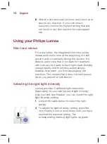 Preview for 16 page of Philips LUMEA SC198X Manual