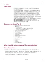 Preview for 5 page of Philips LUMEA SC1999 Directions For Use Manual