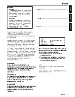 Preview for 5 page of Philips LX 8000SA Manual