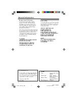 Preview for 2 page of Philips LX2610D User Manual