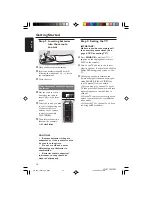 Preview for 14 page of Philips LX2610D User Manual