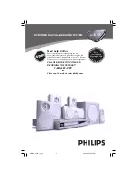 Preview for 1 page of Philips LX3600D/17 User Manual