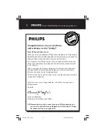 Preview for 3 page of Philips LX3600D/17 User Manual