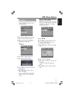 Preview for 35 page of Philips LX3600D/17 User Manual