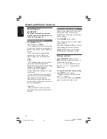 Preview for 40 page of Philips LX3600D/17 User Manual