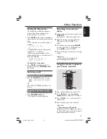 Preview for 41 page of Philips LX3600D/17 User Manual