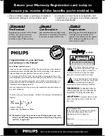 Предварительный просмотр 2 страницы Philips LX3750W - LX Home Theater System User Manual