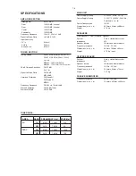 Предварительный просмотр 3 страницы Philips LX600 Service Manual