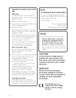 Preview for 2 page of Philips LX600 User Manual