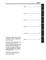 Preview for 3 page of Philips LX600 User Manual