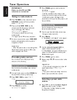 Preview for 18 page of Philips LX600 User Manual