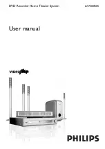 Philips LX7500R/05 User Manual preview