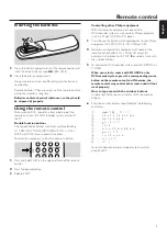 Preview for 7 page of Philips LX7500R/05 User Manual