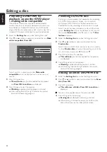 Preview for 42 page of Philips LX7500R/05 User Manual