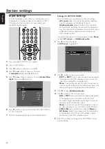 Preview for 54 page of Philips LX7500R/05 User Manual