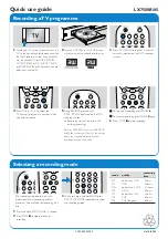 Preview for 70 page of Philips LX7500R/05 User Manual