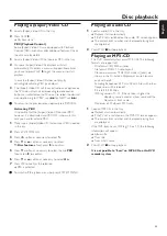 Preview for 23 page of Philips LX7500R User Manual