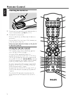 Preview for 8 page of Philips LX9000R/22 User Manual