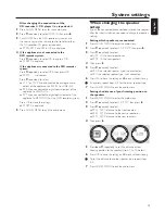 Preview for 19 page of Philips LX9000R/22 User Manual