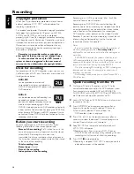 Preview for 38 page of Philips LX9000R/22 User Manual