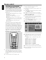 Preview for 60 page of Philips LX9000R/22 User Manual