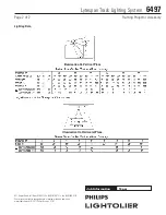 Предварительный просмотр 2 страницы Philips Lytespan 6497 Specification