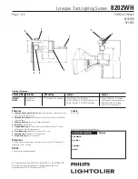 Philips Lytespan 8202WH Specification preview