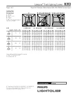 Preview for 2 page of Philips Lytespan 8313 Specification