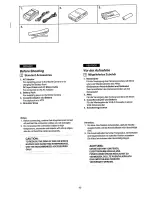 Preview for 3 page of Philips M 622 Operating Manual