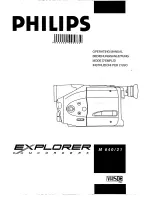 Philips M 640/21 Operating Manual preview