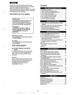 Preview for 2 page of Philips M 640/21 Operating Manual