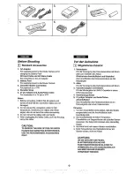 Preview for 3 page of Philips M 640/21 Operating Manual