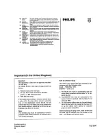 Preview for 53 page of Philips M 640/21 Operating Manual