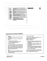 Preview for 90 page of Philips M 661/21 Operating Manual