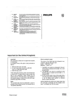 Preview for 40 page of Philips M 826 Instruction Manual