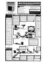 Philips M-Link 27PT81S1 Quick Use And Installation Manual предпросмотр