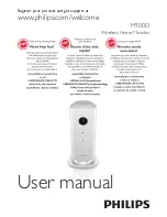 Philips M100D User Manual preview