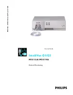 Preview for 1 page of Philips M1013A IntelliVue G1 Service Manual