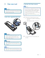 Preview for 7 page of Philips M110 User Manual