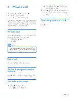 Preview for 11 page of Philips M110 User Manual