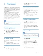Preview for 13 page of Philips M110 User Manual