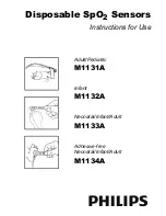 Philips M1131A Instructions For Use Manual предпросмотр