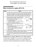 Preview for 11 page of Philips M1131A Instructions For Use Manual