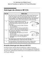 Preview for 18 page of Philips M1131A Instructions For Use Manual