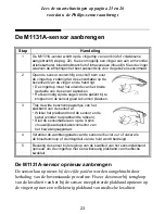 Preview for 25 page of Philips M1131A Instructions For Use Manual