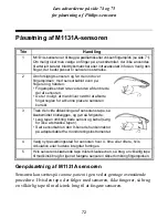 Preview for 74 page of Philips M1131A Instructions For Use Manual